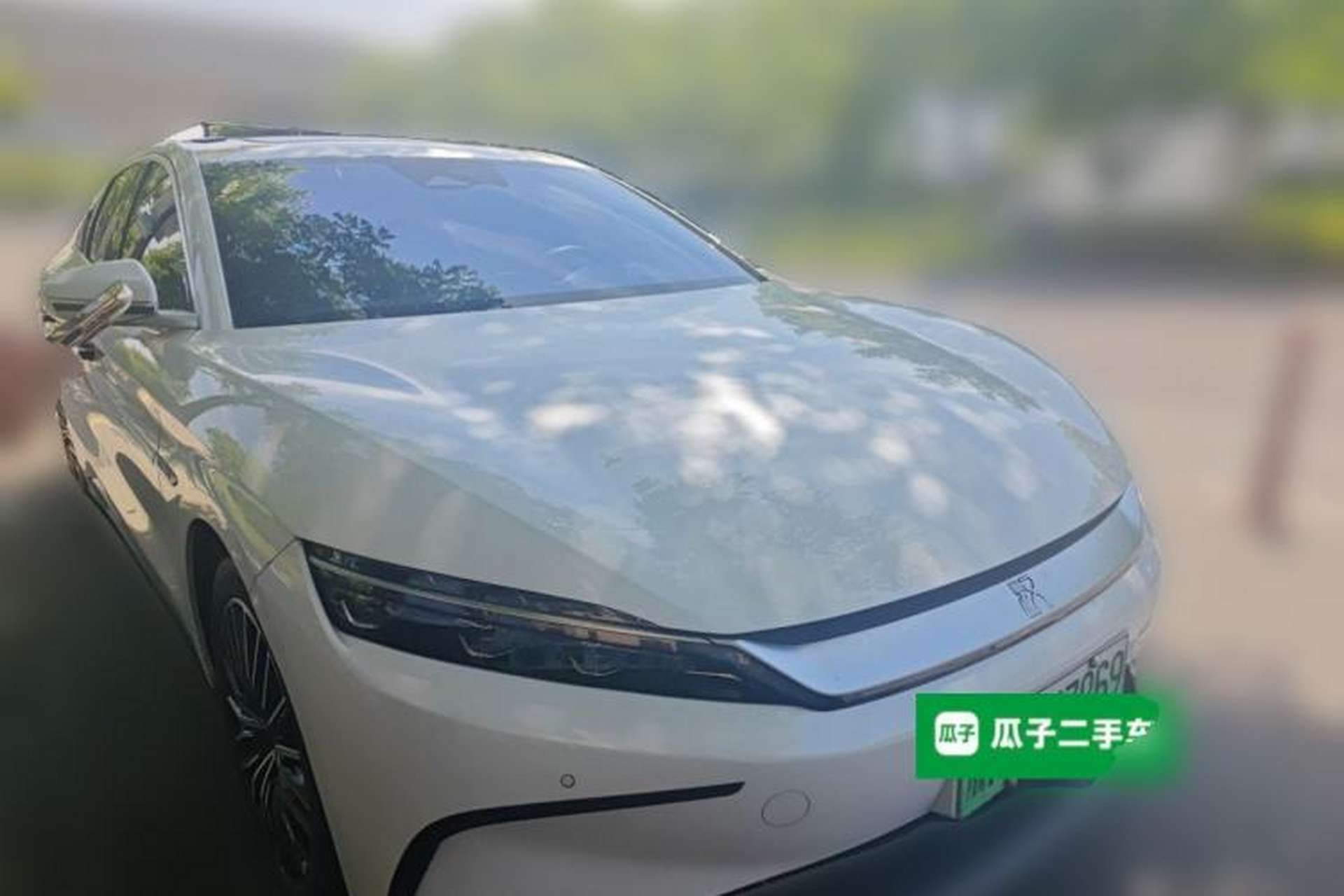 Used BYD Han 2023 EV Champion Edition 506KM Front-Wheel-Drive Premium Model Front Right 45 Deg