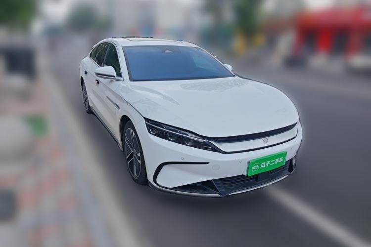 Used BYD Han 2023 EV Champion Edition 605KM Front-Drive Premium Model Front Right 45 Deg