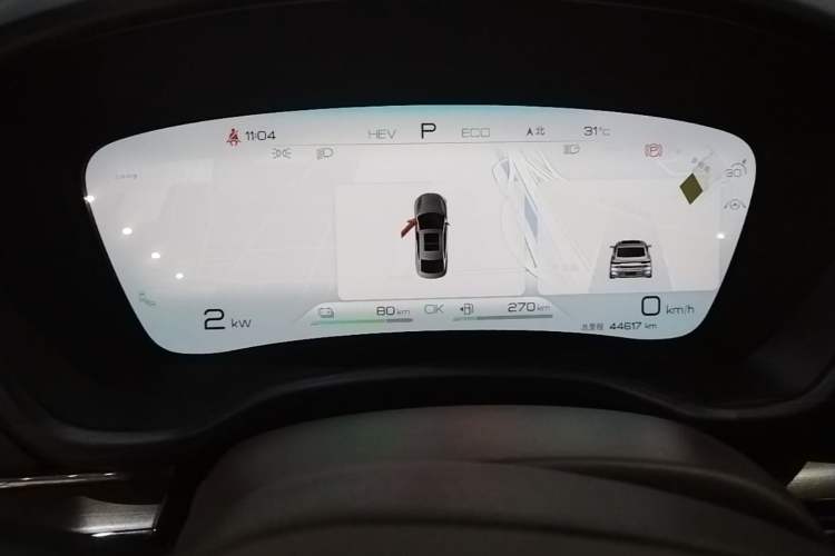 Used BYD Han 2023 DM-i Champion Edition 121KM Prestige Model Instrument Cluster
