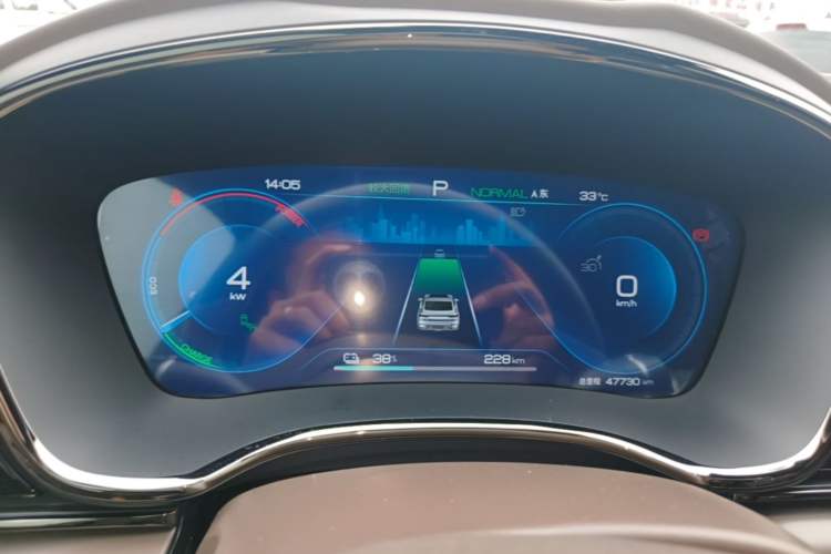Used BYD Han 2023 EV Champion Edition 605KM Front-Drive Premium Model Instrument Cluster