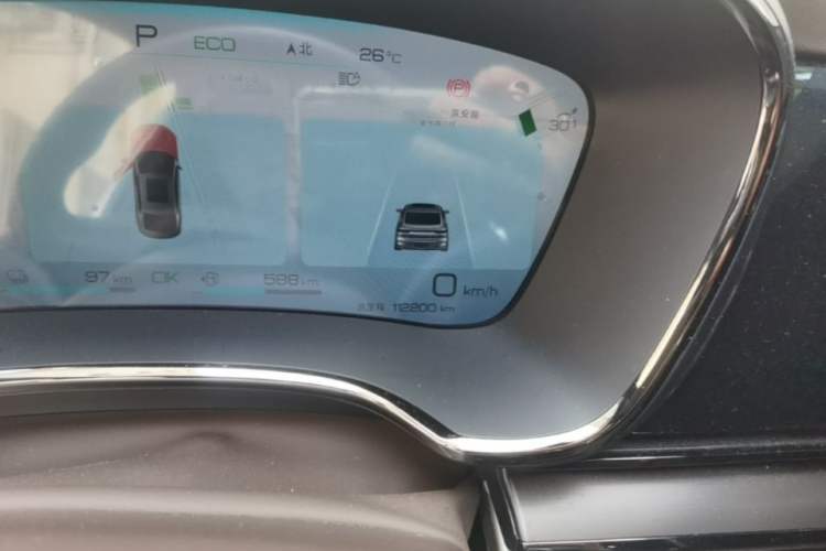 Used BYD Han 2023 DM-i Champion Edition 121KM Prestige Model Instrument Cluster