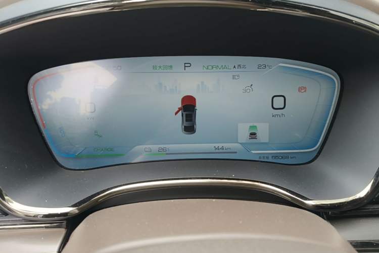 Used BYD Han 2023 EV Champion Edition 605KM Front-Drive Premium Model Instrument Cluster