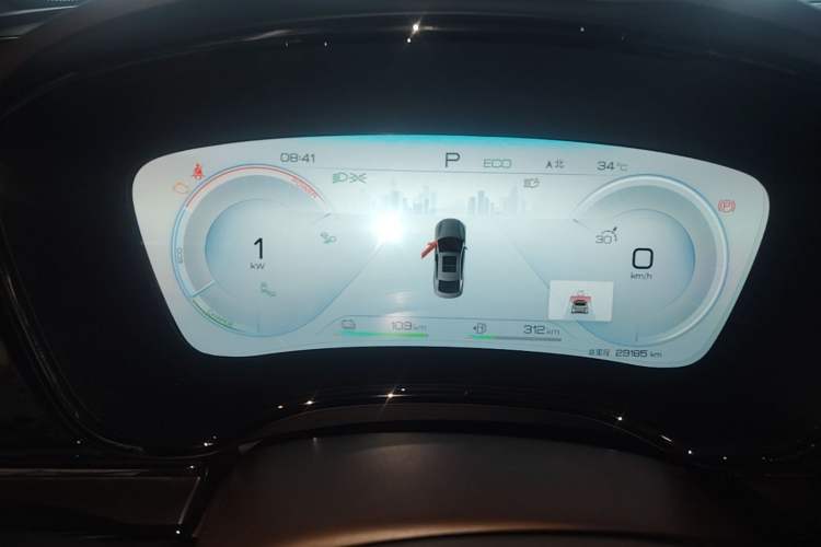 Used BYD Han 2023 DM-i Champion Edition 121KM Prestige Model Instrument Cluster