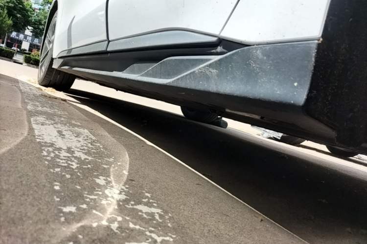 Used BYD Han 2023 EV Champion Edition 605KM Front-Drive Premium Model Left Side Sill