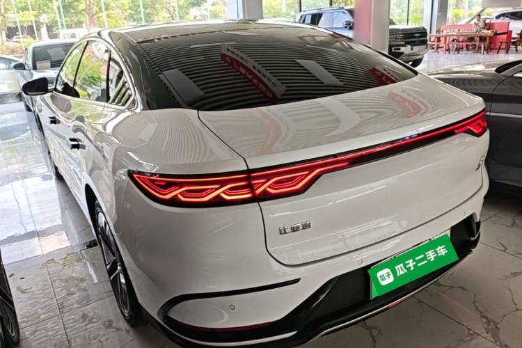 Used BYD Han 2023 EV Champion Edition 506KM Front-Wheel-Drive Premium Model Rear Left 45 Deg