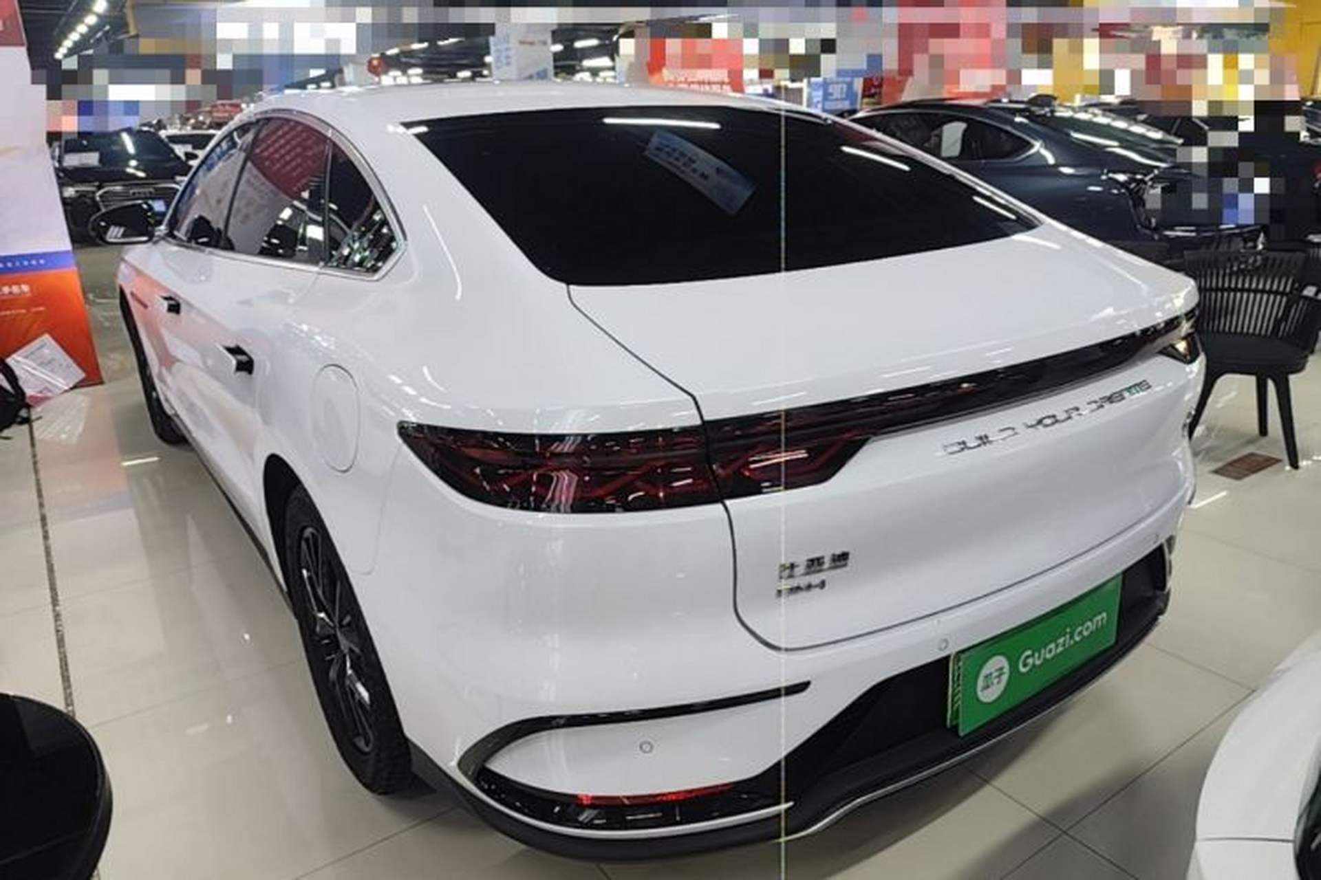 Used BYD Han 2023 DM-i Champion Edition 121KM Prestige Model Rear Left 45 Deg