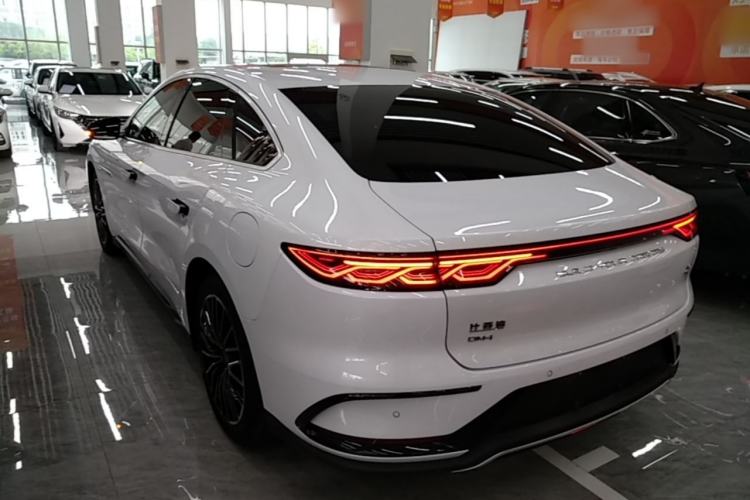 Used BYD Han 2023 DM-i Champion Edition 121KM Prestige Model Rear Left 45 Deg