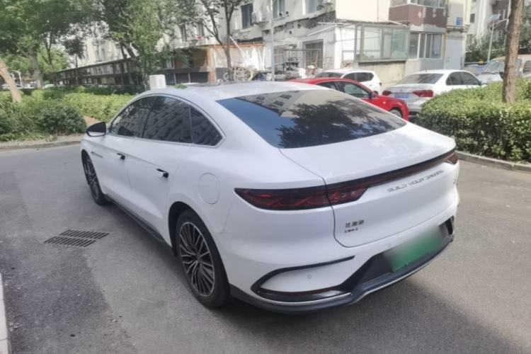 Used BYD Han 2023 DM-i Champion Edition 121KM Prestige Model Rear Left 45 Deg