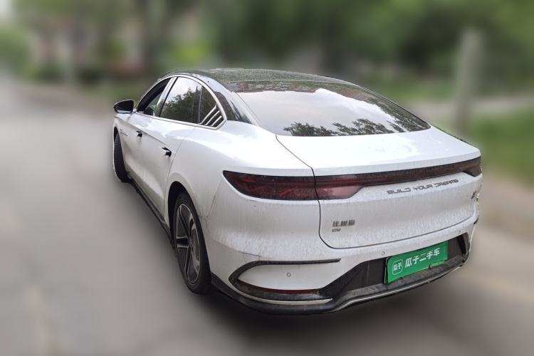 Used BYD Han 2023 EV Champion Edition 605KM Front-Drive Premium Model Rear Left 45 Deg
