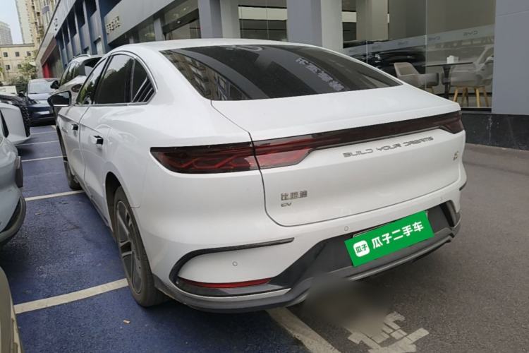 Used BYD Han 2023 EV Champion Edition 605KM Front-Drive Premium Model Rear Left 45 Deg