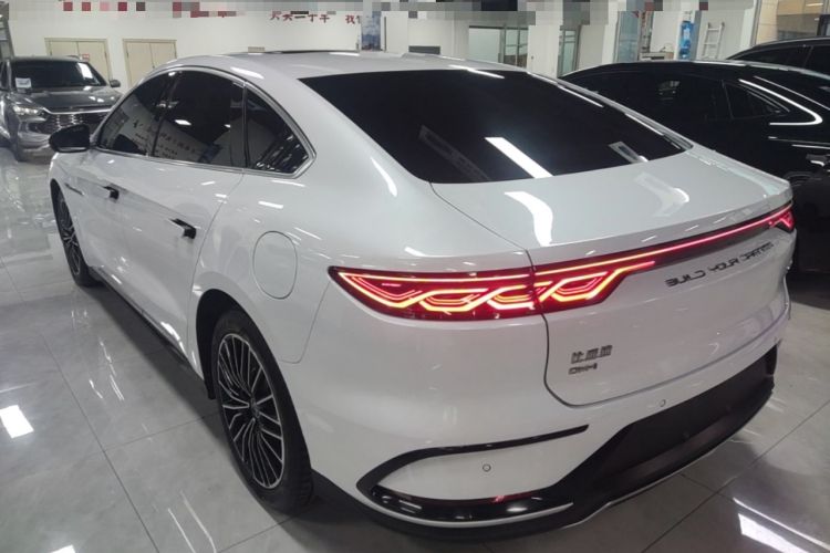 Used BYD Han 2023 DM-i Champion Edition 121KM Prestige Model Rear Left 45 Deg