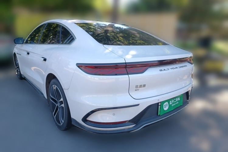 Used BYD Han 2023 EV Champion Edition 605KM Front-Drive Premium Model Rear Left 45 Deg