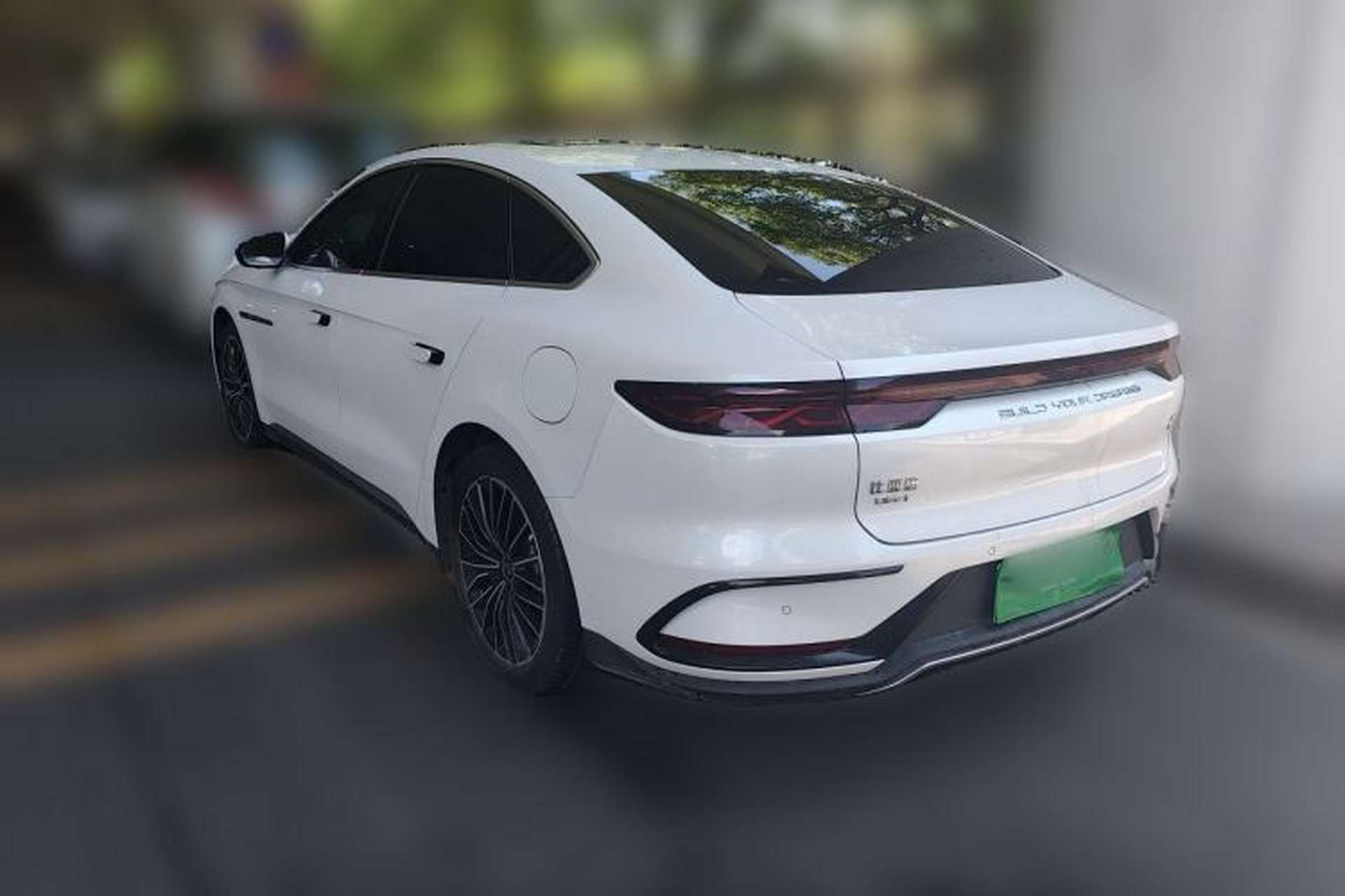 Used BYD Han 2023 DM-i Champion Edition 121KM Prestige Model Rear Left 45 Deg