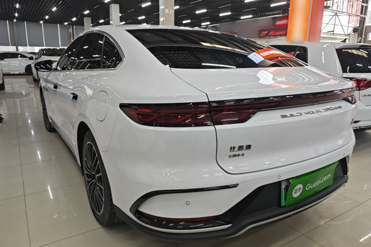 Used BYD Han 2023 DM-i Champion Edition 121KM Prestige Model Rear Left 45 Deg