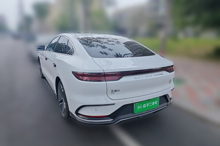 Used BYD Han 2023 EV Champion Edition 605KM Front-Drive Premium Model Rear Left 45 Deg