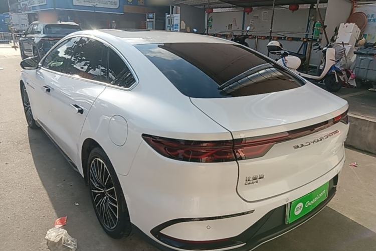 Used BYD Han 2023 DM-i Champion Edition 121KM Prestige Model Rear Left 45 Deg
