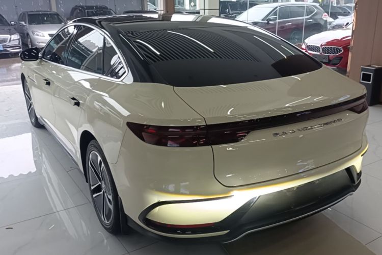 Used BYD Han 2023 EV Champion Edition 605KM Front-Drive Premium Model Rear Left 45 Deg