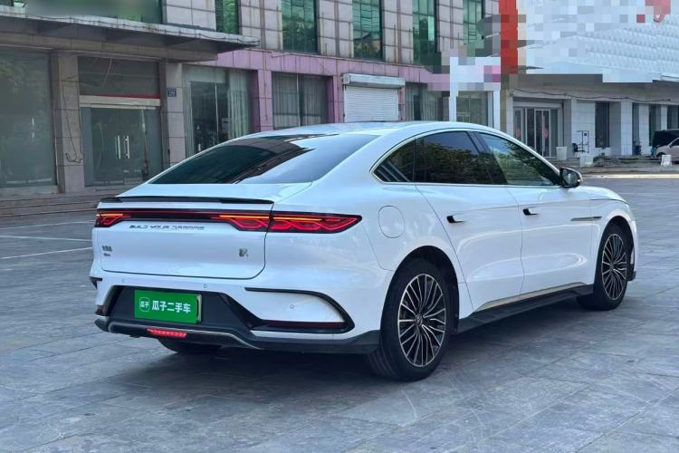 Used BYD Han 2023 DM-i Champion Edition 121KM Prestige Model Rear Right 45 Deg