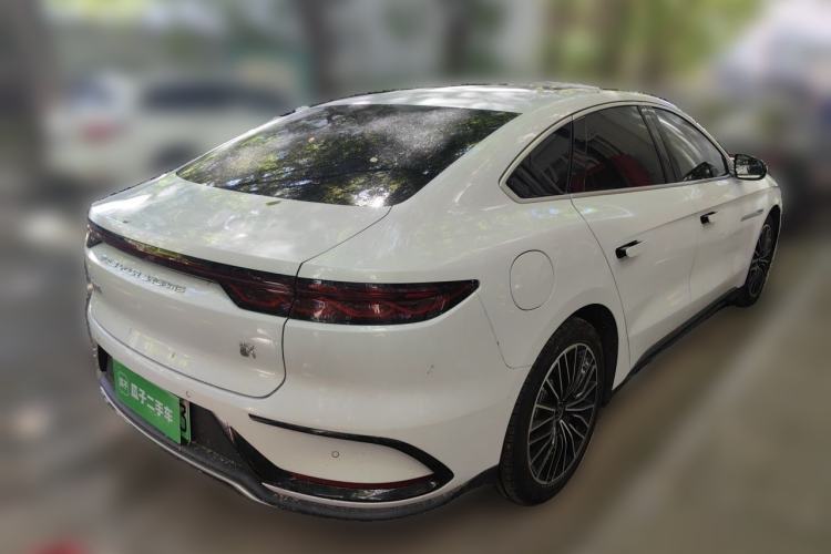 Used BYD Han 2023 DM-i Champion Edition 121KM Prestige Model Rear Right 45 Deg