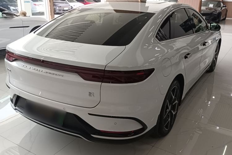 Used BYD Han 2023 EV Champion Edition 715KM Front-Drive Prestige Model Rear Right 45 Deg
