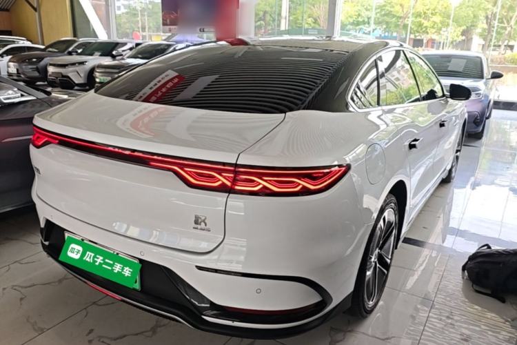 Used BYD Han 2023 EV Champion Edition 506KM Front-Wheel-Drive Premium Model Rear Right 45 Deg