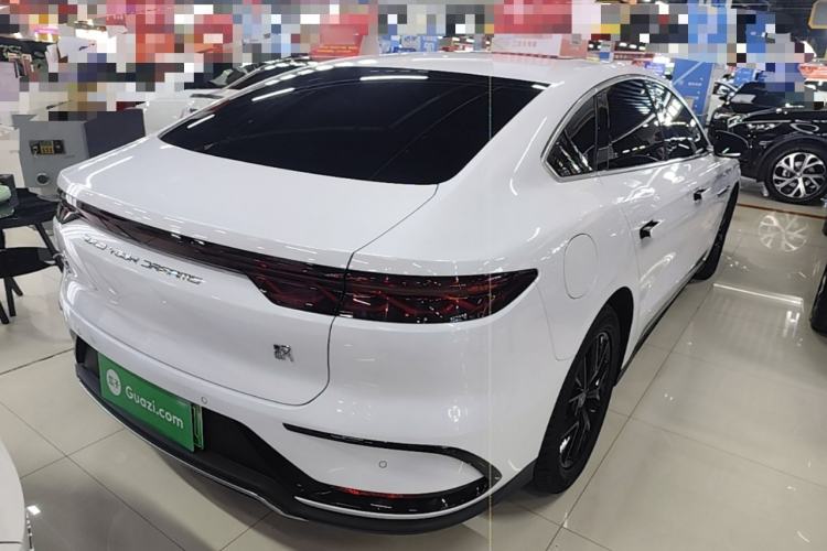 Used BYD Han 2023 DM-i Champion Edition 121KM Prestige Model Rear Right 45 Deg