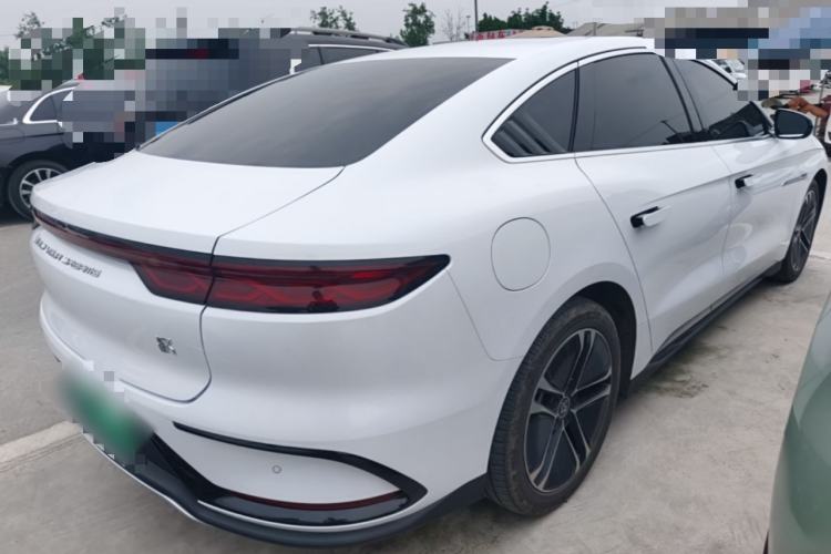 Used BYD Han 2023 EV Champion Edition 605KM Front-Drive Premium Model Rear Right 45 Deg