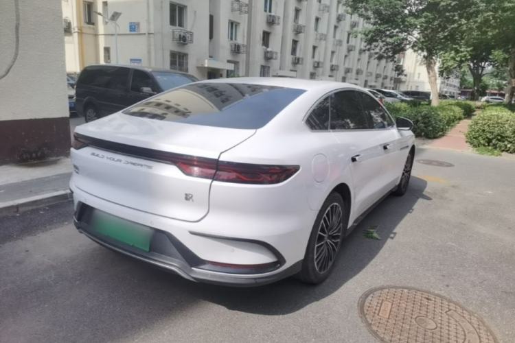 Used BYD Han 2023 DM-i Champion Edition 121KM Prestige Model Rear Right 45 Deg