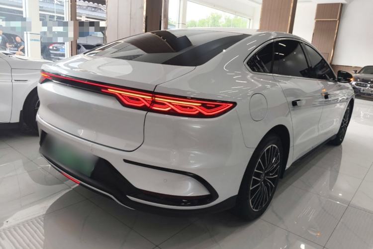 Used BYD Han 2023 EV Champion Edition 506KM Front-Wheel-Drive Premium Model Rear Right 45 Deg