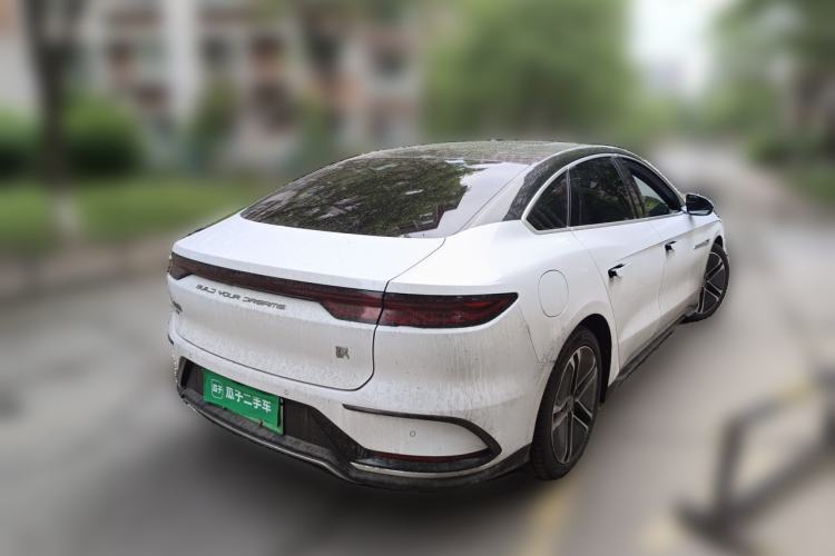 Used BYD Han 2023 EV Champion Edition 605KM Front-Drive Premium Model Rear Right 45 Deg