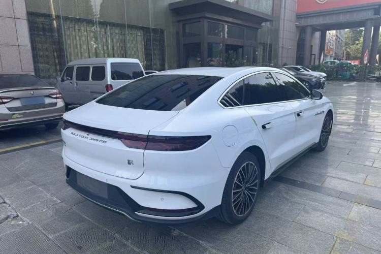 Used BYD Han 2023 DM-i Champion Edition 121KM Prestige Model Rear Right 45 Deg
