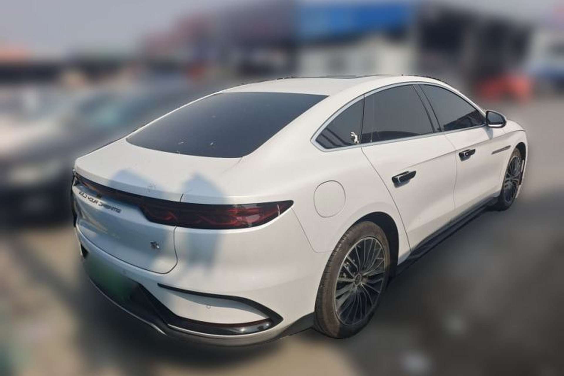 Used BYD Han 2023 DM-i Champion Edition 121KM Prestige Model Rear Right 45 Deg