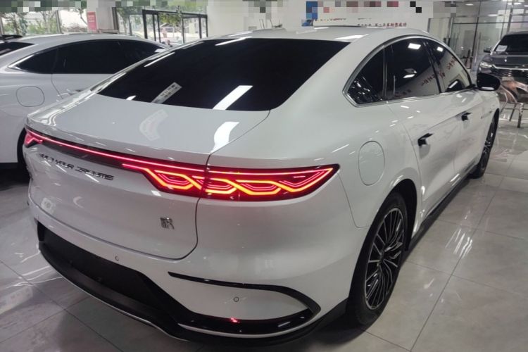 Used BYD Han 2023 DM-i Champion Edition 121KM Prestige Model Rear Right 45 Deg