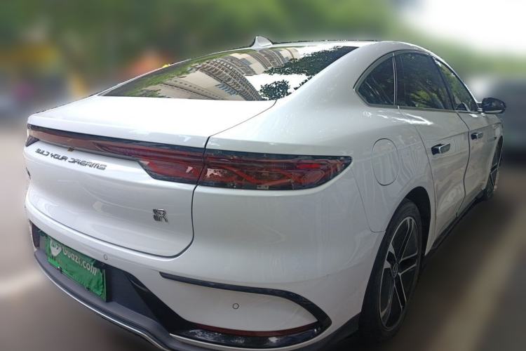 Used BYD Han 2023 EV Champion Edition 605KM Front-Drive Premium Model Rear Right 45 Deg