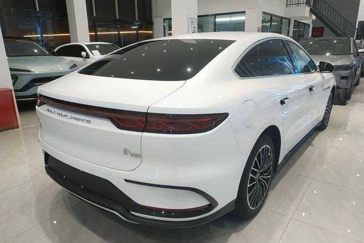 Used BYD Han 2023 DM-i Champion Edition 121KM Prestige Model Rear Right 45 Deg
