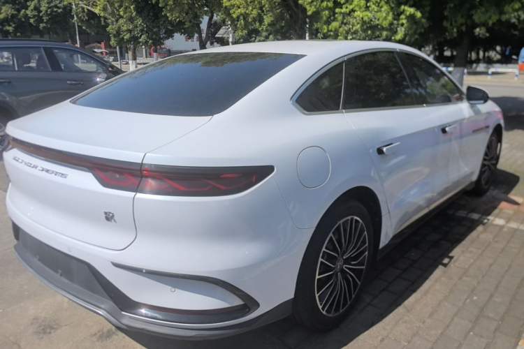 Used BYD Han 2023 DM-i Champion Edition 121KM Prestige Model Rear Right 45 Deg
