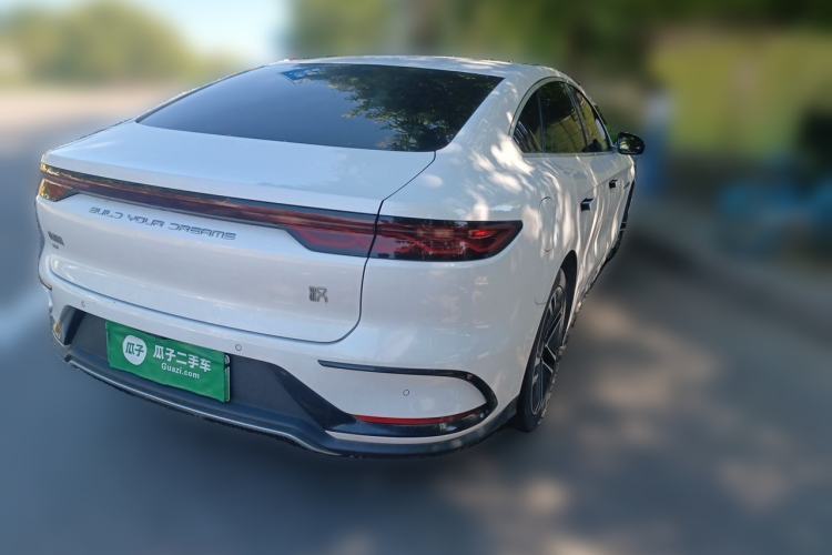 Used BYD Han 2023 EV Champion Edition 605KM Front-Drive Premium Model Rear Right 45 Deg