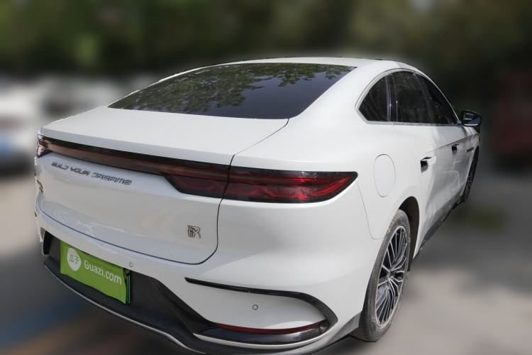 Used BYD Han 2023 DM-i Champion Edition 121KM Prestige Model Rear Right 45 Deg