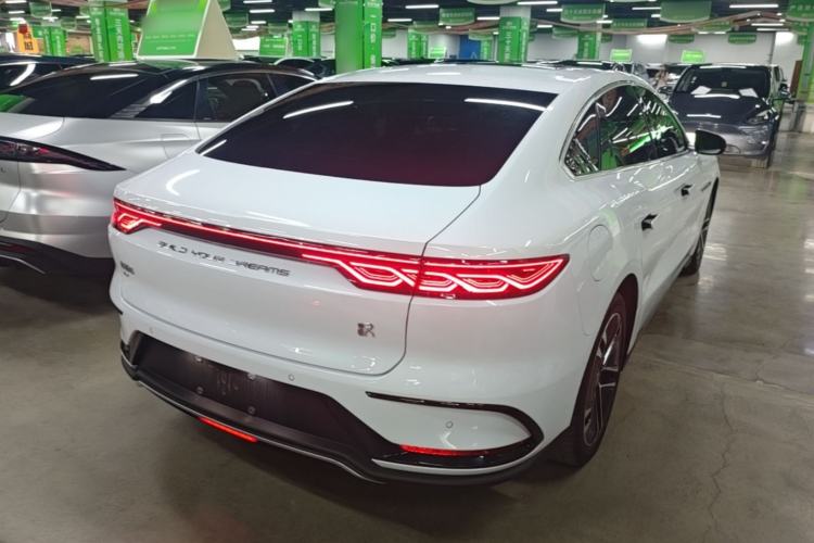 Used BYD Han 2023 EV Champion Edition 605KM Front-Drive Premium Model Rear Right 45 Deg