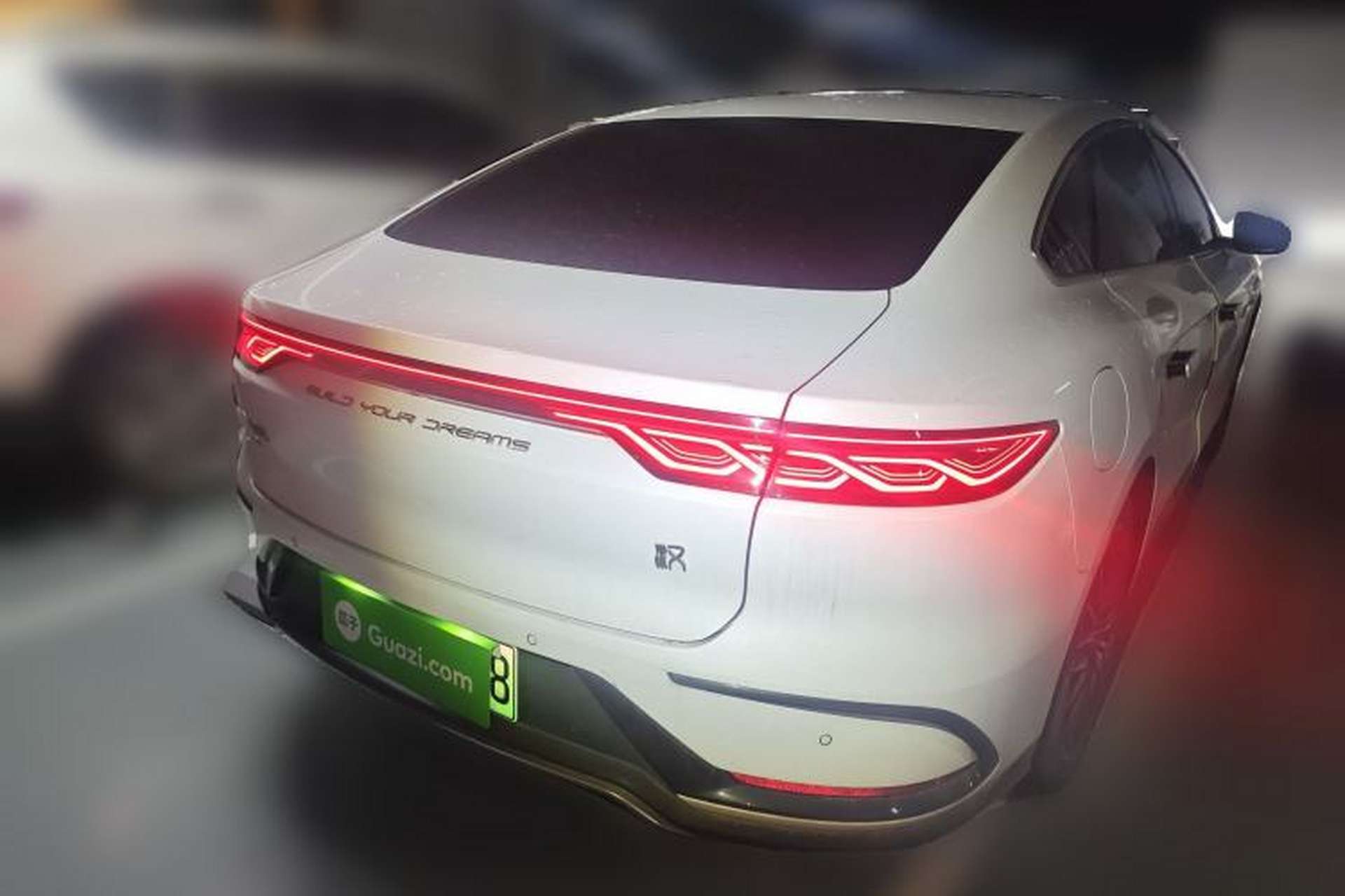 Used BYD Han 2023 EV Champion Edition 506KM Front-Wheel-Drive Premium Model Rear Right 45 Deg