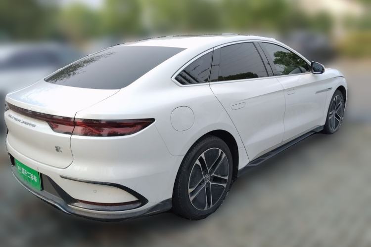 Used BYD Han 2023 EV Champion Edition 605KM Front-Drive Premium Model Rear Right 45 Deg