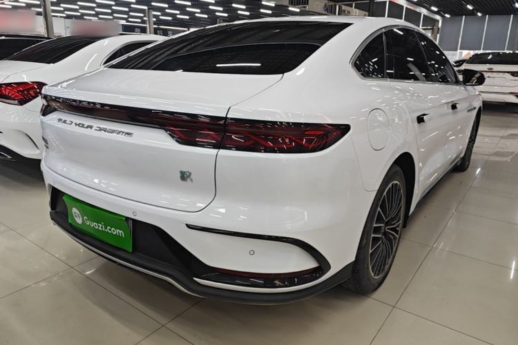 Used BYD Han 2023 DM-i Champion Edition 121KM Prestige Model Rear Right 45 Deg