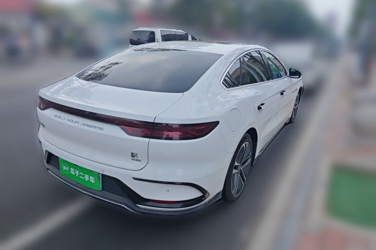 Used BYD Han 2023 EV Champion Edition 605KM Front-Drive Premium Model Rear Right 45 Deg