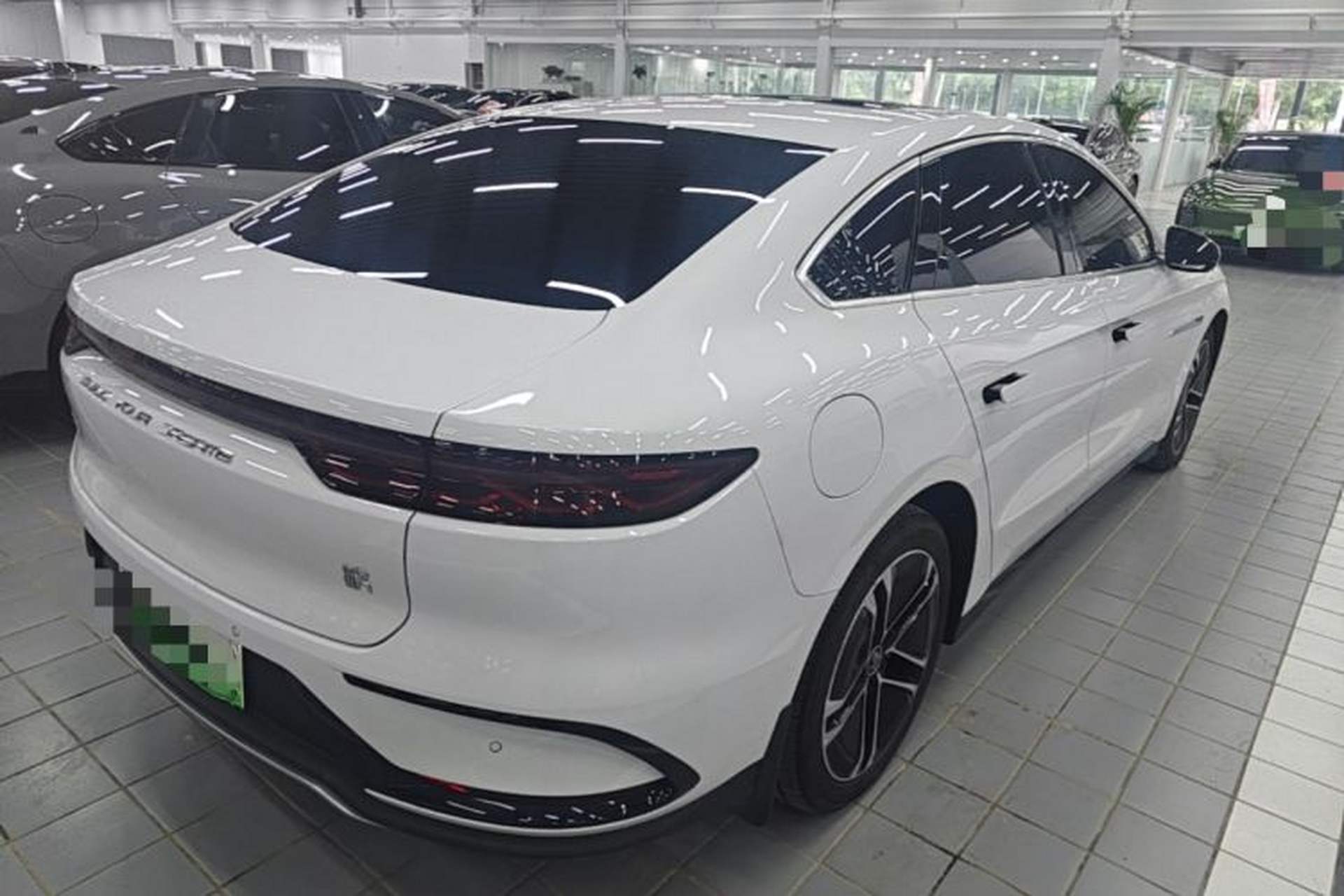 Used BYD Han 2023 EV Champion Edition 605KM Front-Drive Premium Model Rear Right 45 Deg