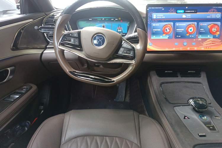 Used BYD Han 2023 EV Champion Edition 605KM Front-Drive Premium Model Steering Wheel