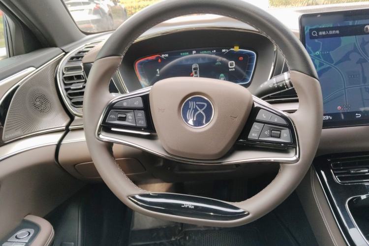 Used BYD Han 2023 EV Champion Edition 605KM Front-Drive Premium Model Steering Wheel