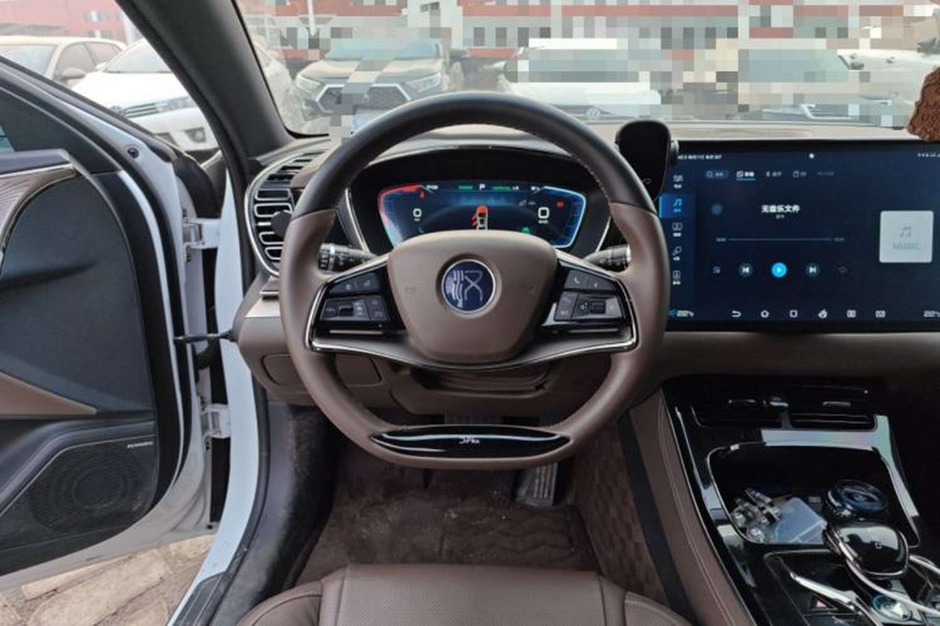 Used BYD Han 2023 EV Champion Edition 605KM Front-Drive Premium Model Steering Wheel
