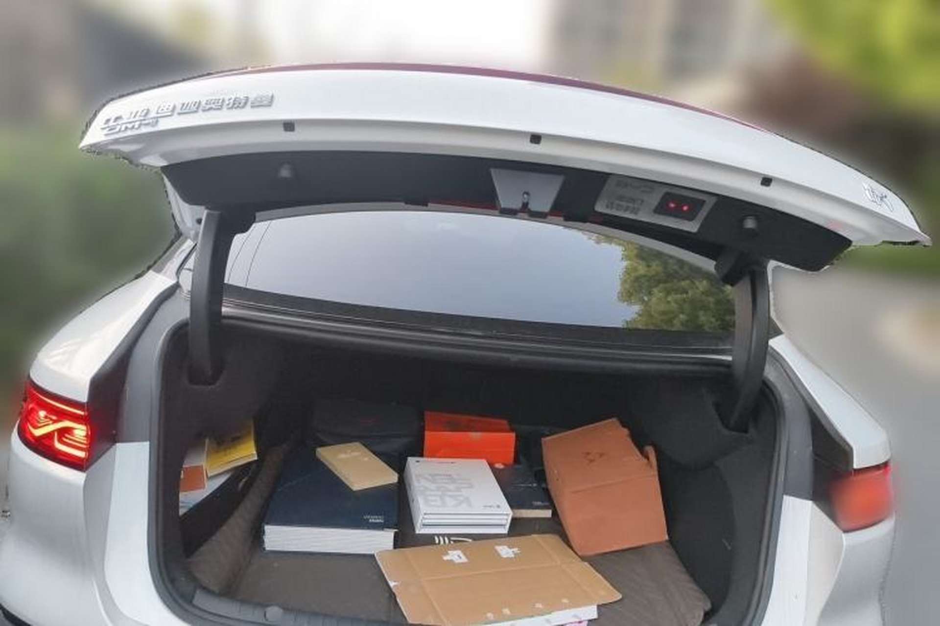 Used BYD Han 2023 DM-i Champion Edition 121KM Prestige Model Trunk