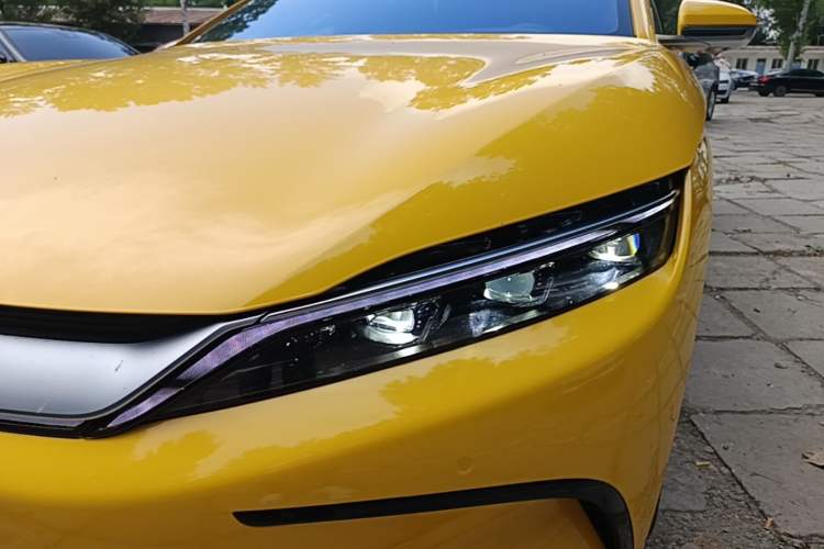 Used BYD Han 2023 EV Champion Edition 715 km Front-Drive Flagship Model Left Front Headlight