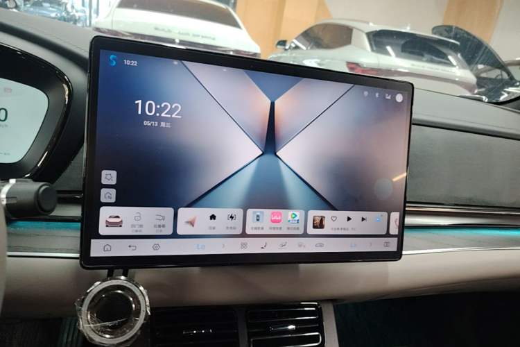 Used BYD Han 2024 DM-i Glory Edition 121KM Premium Model Audio And AC Panel